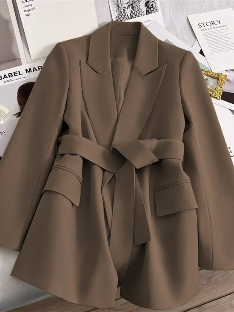 Blazer for Women Spring Autumn New in Outer Wears Office Lady Fashion Blazers Loose Fit Women Clothing Coats Women's Jacket