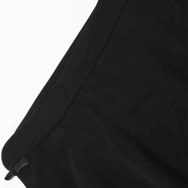 Women Skirt Summer New Streetwear Fashion Zipper Casual Slim Split Maxi Skirt Black Sexy Club Party Elegant Versatile Lady Skirt