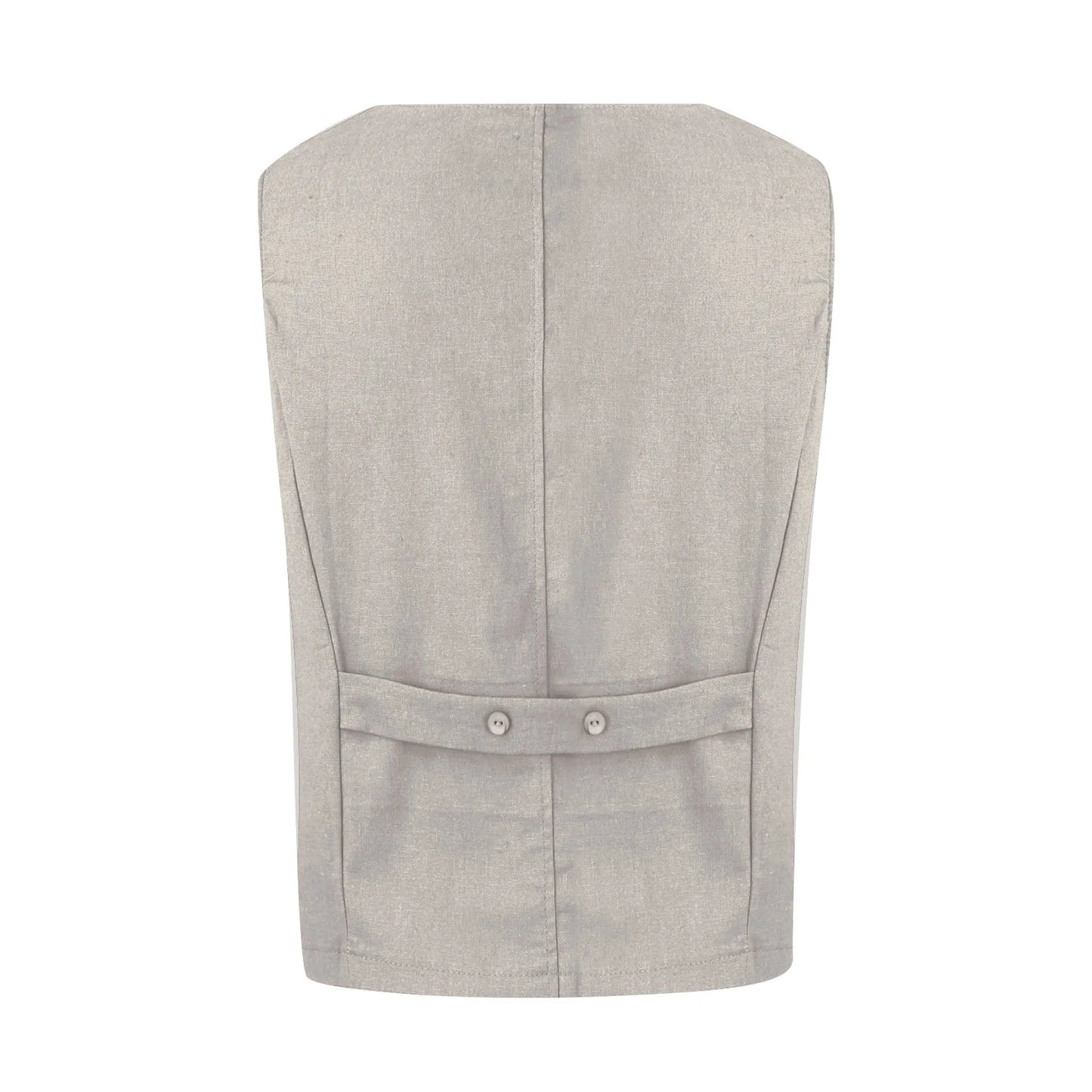 Vintage Vest Summer Top Deep V-Neck Solid Waistcoat Casual Sleeveless Tank Tops Cotton Linen Thin Outerwear Vest Coat Women