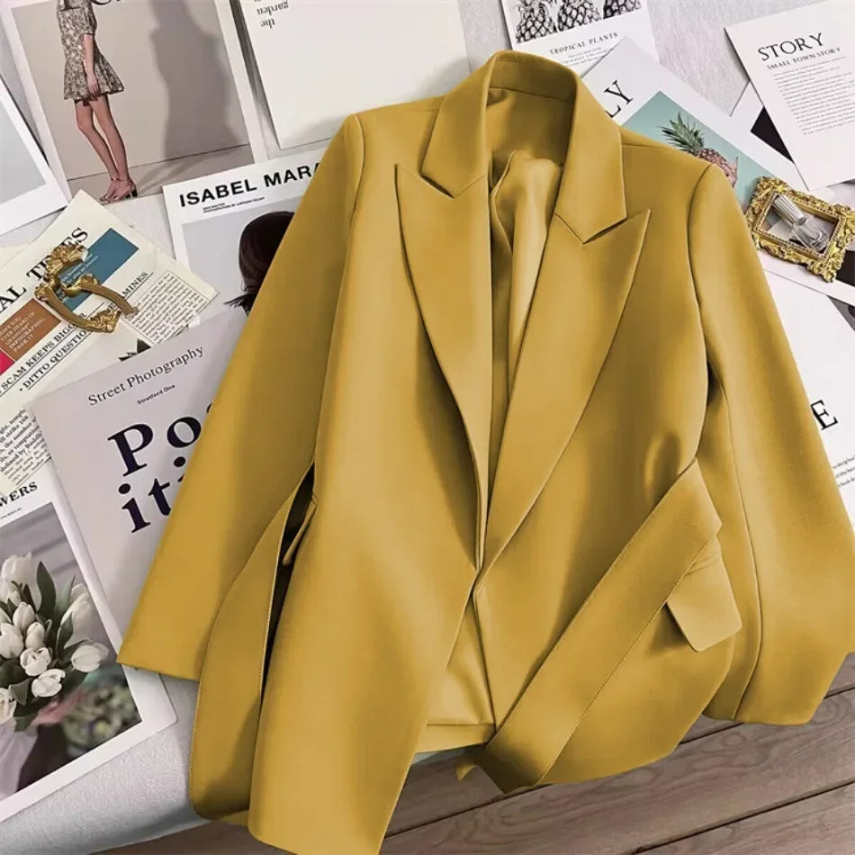 Blazer for Women Spring Autumn New in Outer Wears Office Lady Fashion Blazers Loose Fit Women Clothing Coats Women's Jacket