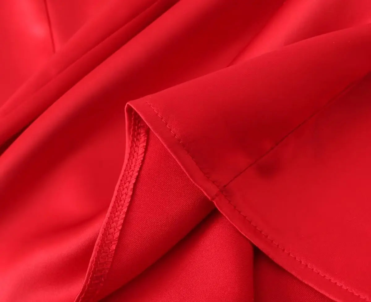 2024 Women's New Chic Fashion Temperament Satin Thin Shoulder Strap Underwear Slim Long Dress Retro Backless Women's Dress Mujer