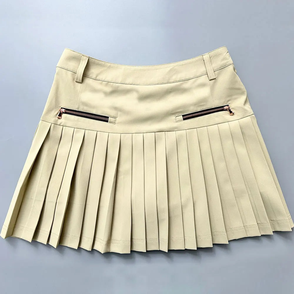 2025 new women's golf skirt tennis sports skirt, comfortable, close fitting, sporty, free shipping