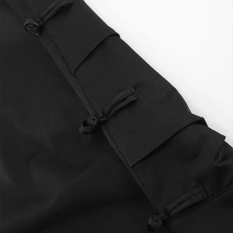 Women Skirt Summer New Streetwear Fashion Zipper Casual Slim Split Maxi Skirt Black Sexy Club Party Elegant Versatile Lady Skirt