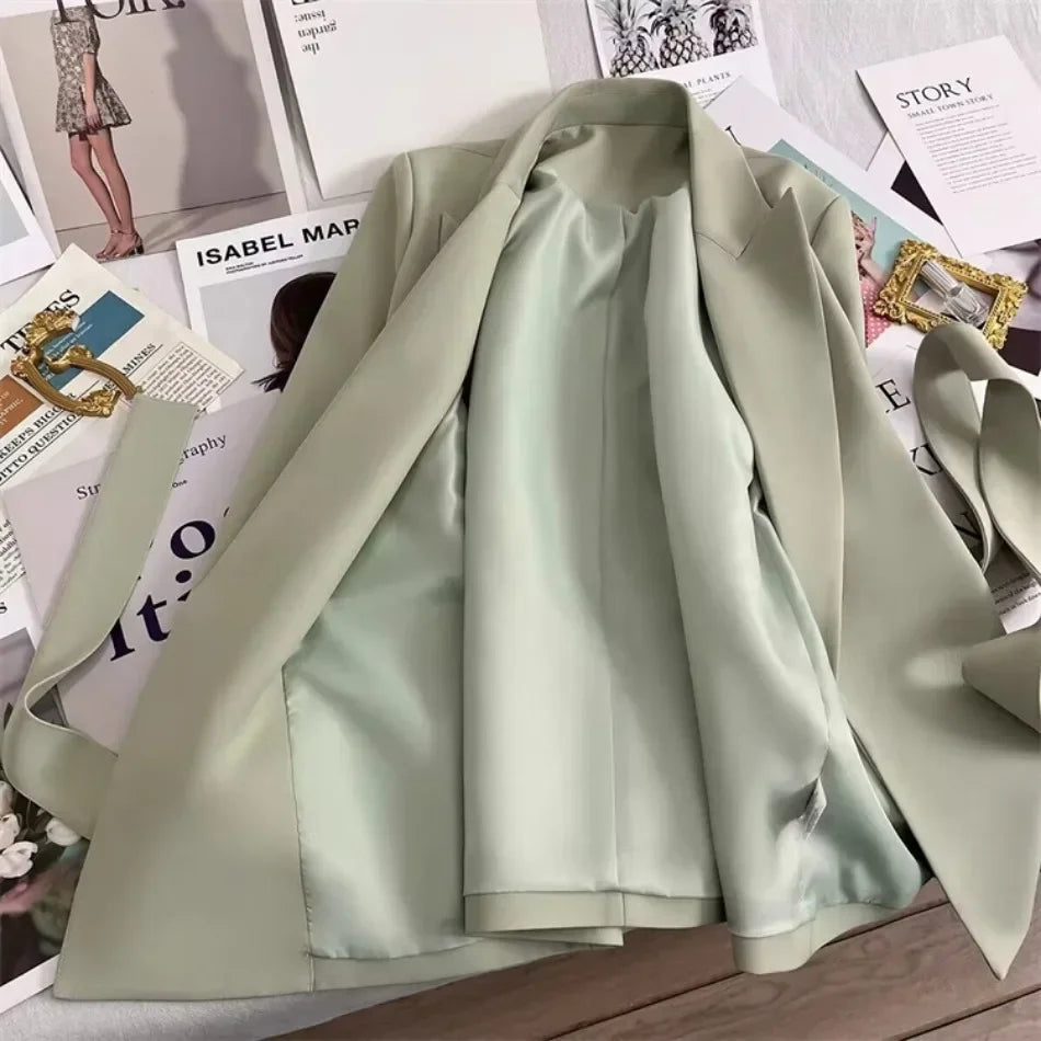 Blazer for Women Spring Autumn New in Outer Wears Office Lady Fashion Blazers Loose Fit Women Clothing Coats Women's Jacket