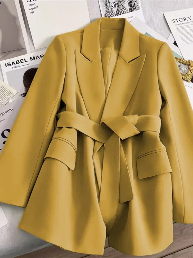 Blazer for Women Spring Autumn New in Outer Wears Office Lady Fashion Blazers Loose Fit Women Clothing Coats Women's Jacket