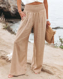 Casual pants, casual style, drawstring, distressed mid waist