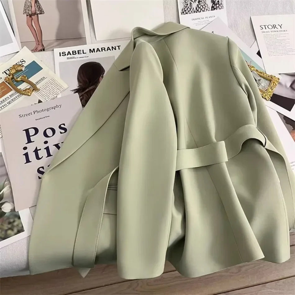 Blazer for Women Spring Autumn New in Outer Wears Office Lady Fashion Blazers Loose Fit Women Clothing Coats Women's Jacket