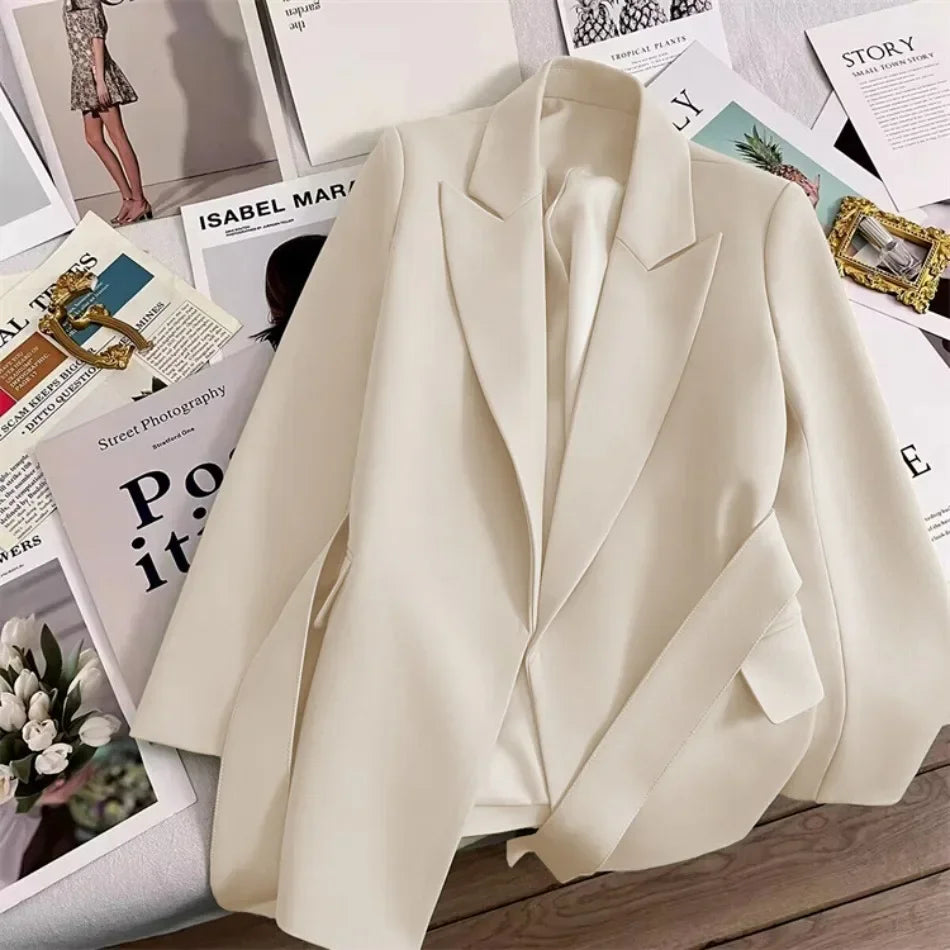 Blazer for Women Spring Autumn New in Outer Wears Office Lady Fashion Blazers Loose Fit Women Clothing Coats Women's Jacket