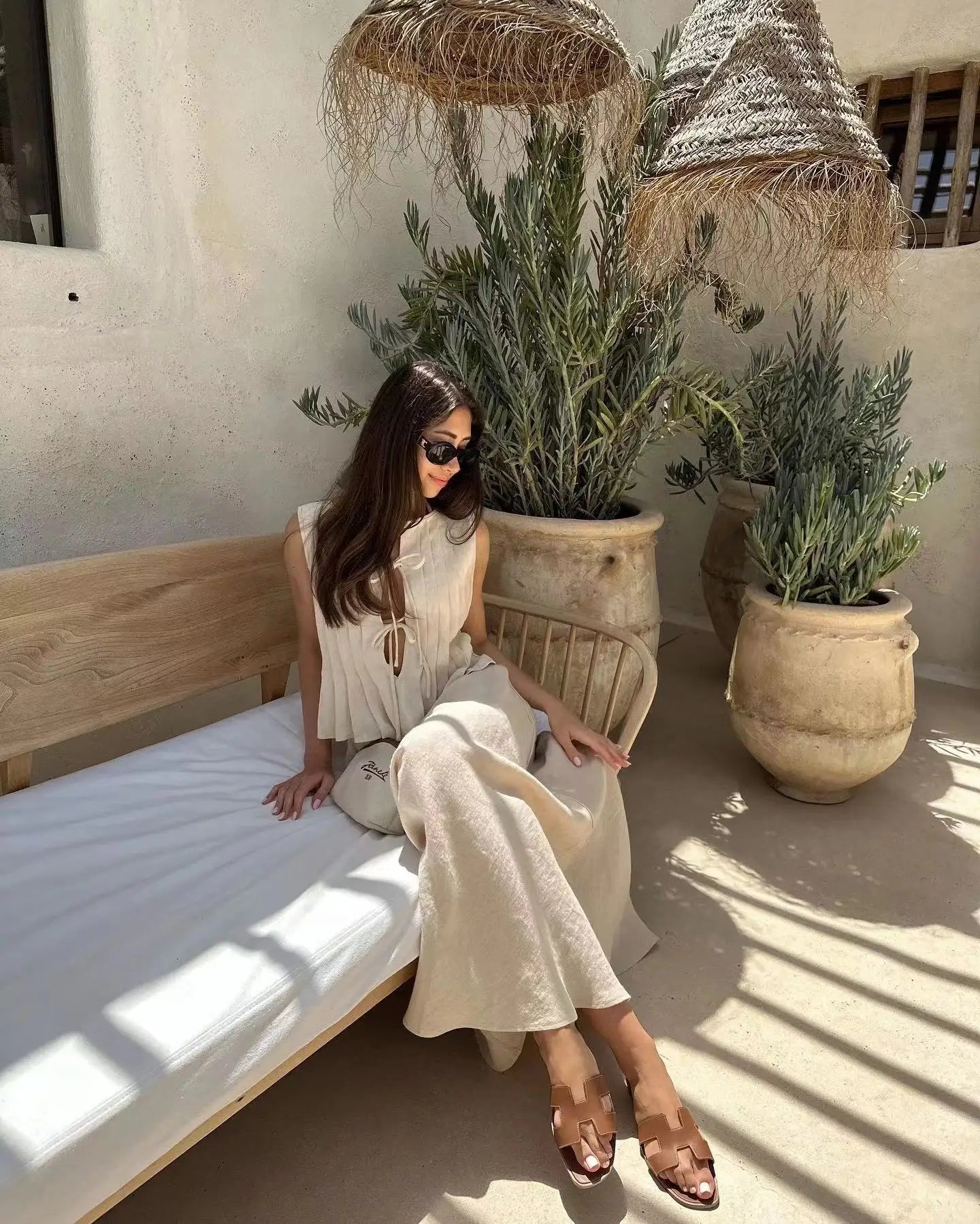 Women's Ruffled Lace Up Suit Blouse Long Skirt High Street Suit Solid Color Skirt 2 Piece High Street Suit 2024 New Suit
