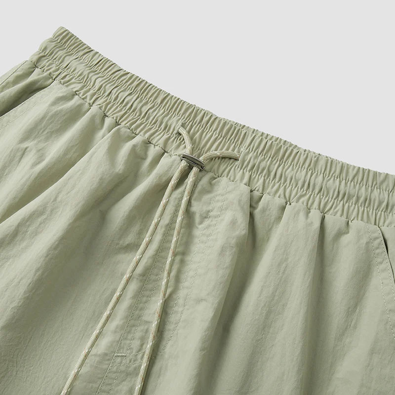 Semir Skirt Women Simple Workwear Style 2025 Summer New Elastic Waist A-Line Skirt with Textured Fabric