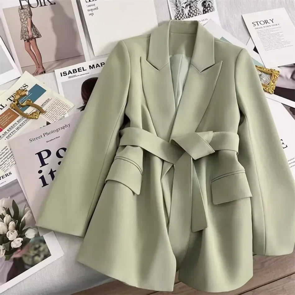 Blazer for Women Spring Autumn New in Outer Wears Office Lady Fashion Blazers Loose Fit Women Clothing Coats Women's Jacket