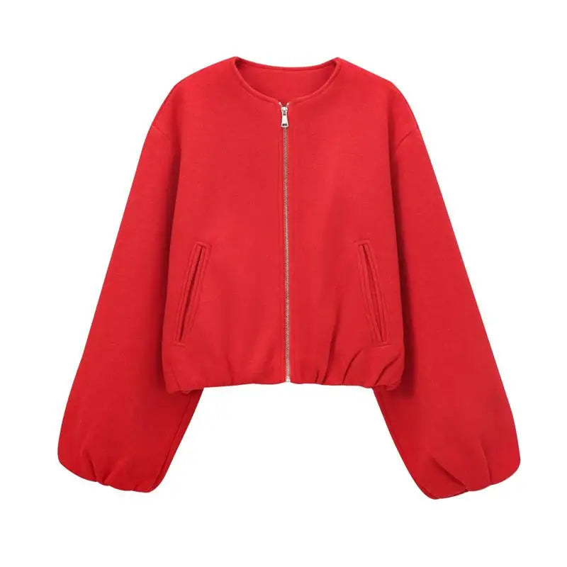 Jackets & Coat Spring Women's 2025 New Chic Simple Street Warm Women's Jacket Fashion Youth Joker Elegant Outerwear & Coats