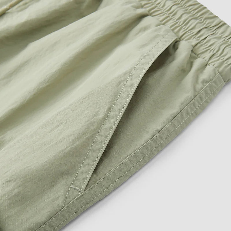 Semir Skirt Women Simple Workwear Style 2025 Summer New Elastic Waist A-Line Skirt with Textured Fabric