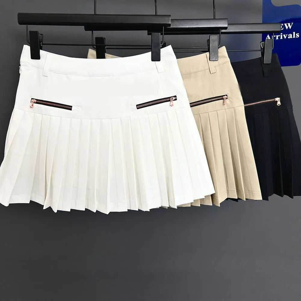 2025 new women's golf skirt tennis sports skirt, comfortable, close fitting, sporty, free shipping