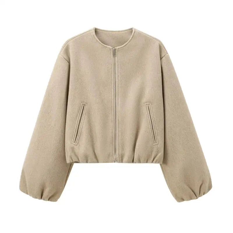 Jackets & Coat Spring Women's 2025 New Chic Simple Street Warm Women's Jacket Fashion Youth Joker Elegant Outerwear & Coats