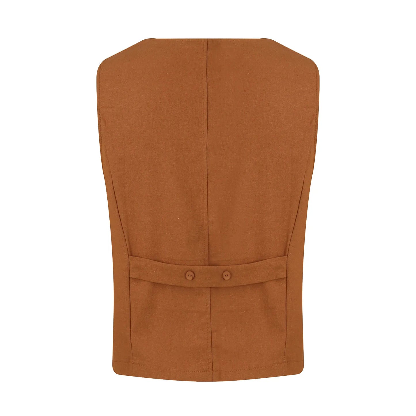 Vintage Vest Summer Top Deep V-Neck Solid Waistcoat Casual Sleeveless Tank Tops Cotton Linen Thin Outerwear Vest Coat Women