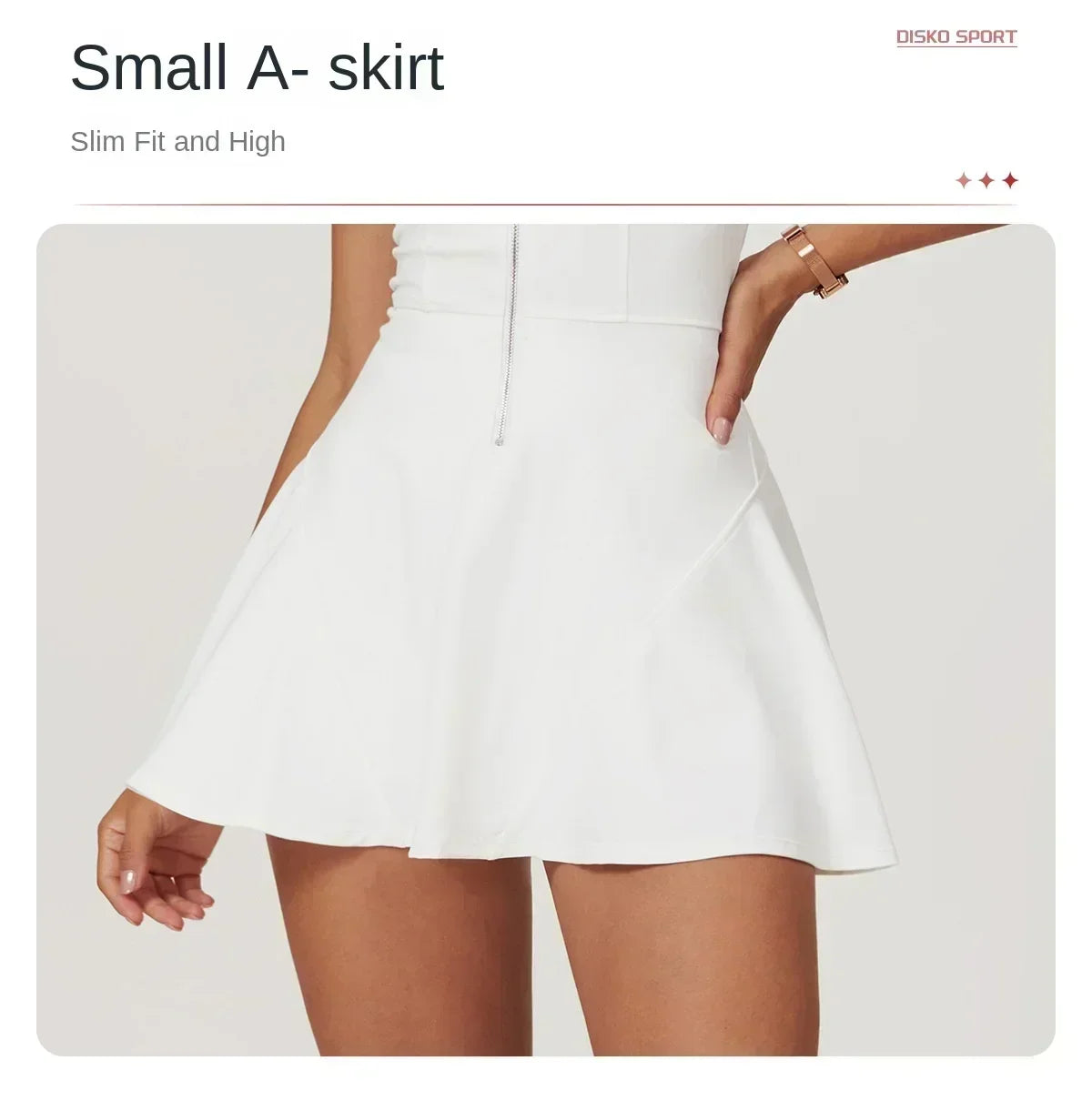Yoga skirt anti-slip sports dress outdoor one-piece zip tennis skirt running fitness badminton dresses