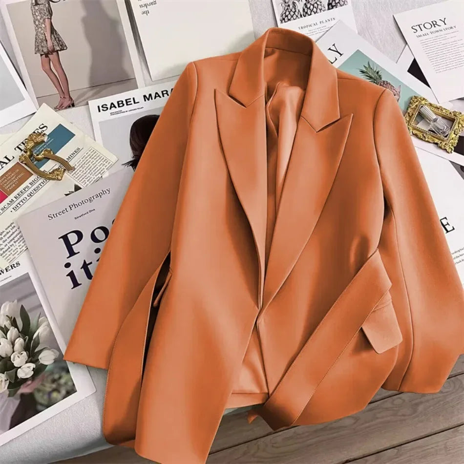 Blazer for Women Spring Autumn New in Outer Wears Office Lady Fashion Blazers Loose Fit Women Clothing Coats Women's Jacket