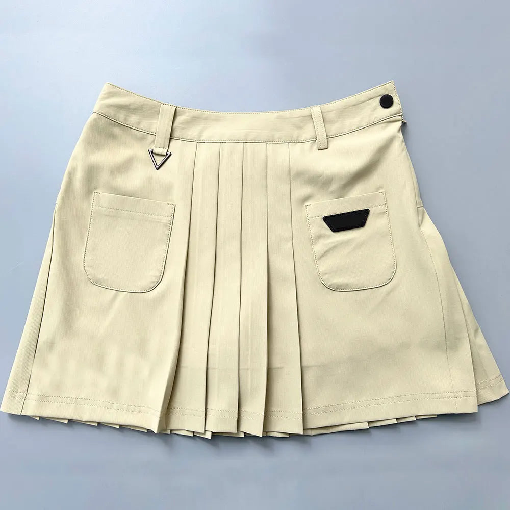 2025 new women's golf skirt tennis sports skirt, comfortable, close fitting, sporty, free shipping