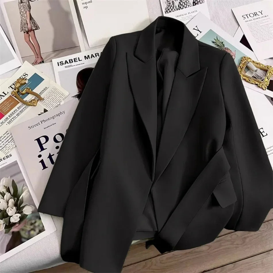 Blazer for Women Spring Autumn New in Outer Wears Office Lady Fashion Blazers Loose Fit Women Clothing Coats Women's Jacket
