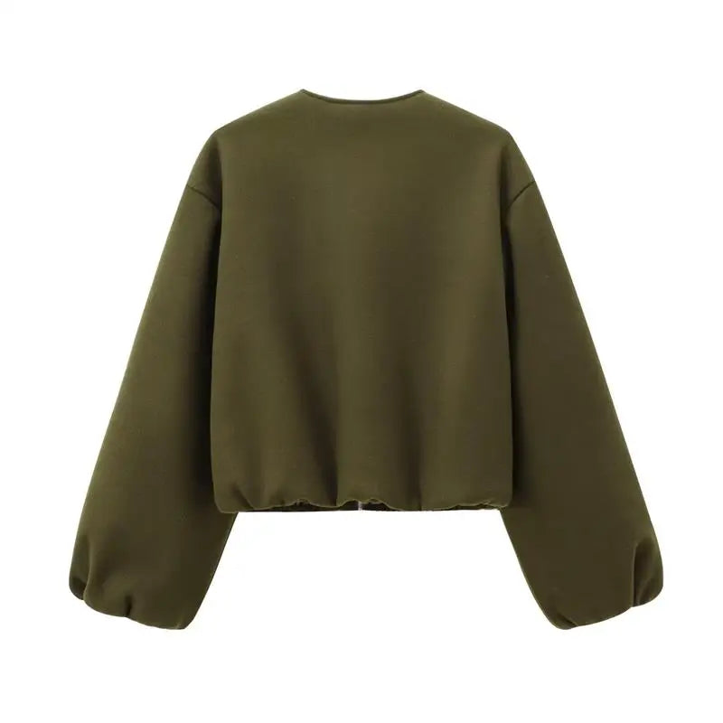 Jackets & Coat Spring Women's 2025 New Chic Simple Street Warm Women's Jacket Fashion Youth Joker Elegant Outerwear & Coats