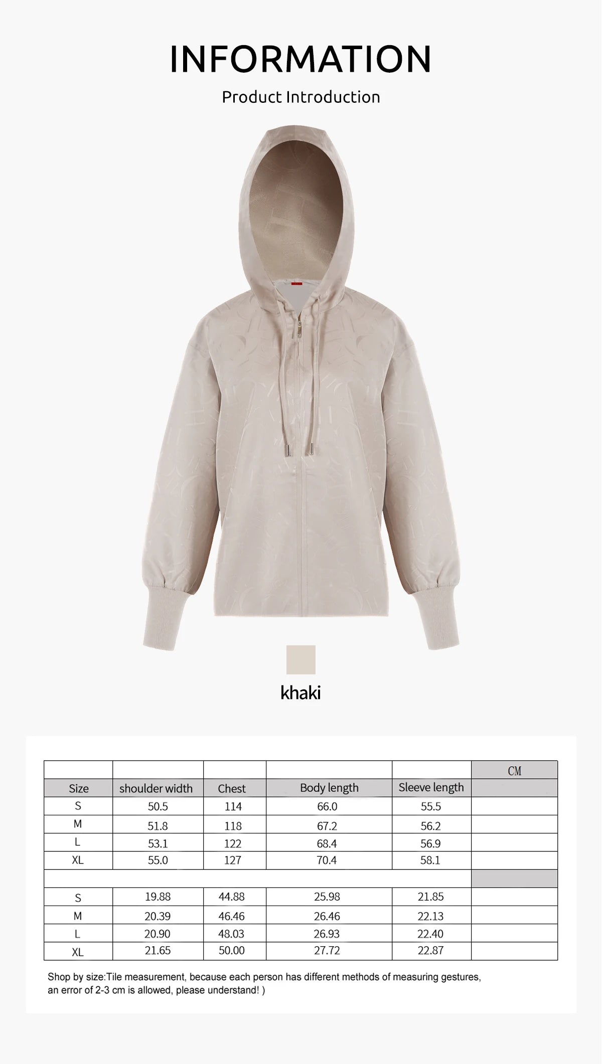 Fashion Women Jacket Hooded Jackets Casual Long Sleeve Outwear Thin Coats Zipper Windbreaker Women Jacket Tops