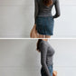 High Quality Plain T Shirt Women  Elastic Basic T-shirts Female Casual Tops Long Sleeve Sexy Thin T-shirt see through