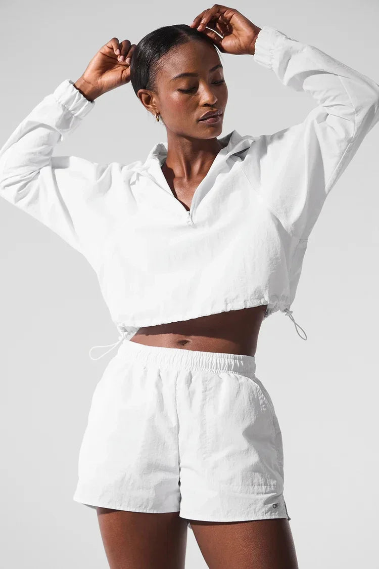 Jackets For Women AL Quick Drying Light Thin Full Zip Jacket Comfortable Outdoor Sport Fitness Loose Jogging Casual Sport Coat