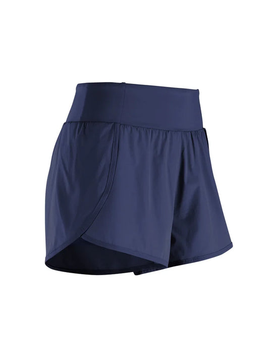 Women 2 In 1 Running Shorts Elastic Waist Pocket Summer Yoga Shorts Woman Cycling Sports Shorts Gym Fitness Shorts Sportswear