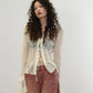 Blouse for Women Temperament Crop Tops 2025 Blusas Mujer De Moda Lace Bandage Slim Fit See Through Shirts Summer Sexy Blouses