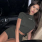 Y2K Zip T Shirt Women Long Sleeve Crop Tops Pullover Stand Collar Slim Skinny Trashy Grunge Y2k Base Tees Sexy Female T-Shirts