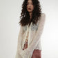 Blouse for Women Temperament Crop Tops 2025 Blusas Mujer De Moda Lace Bandage Slim Fit See Through Shirts Summer Sexy Blouses